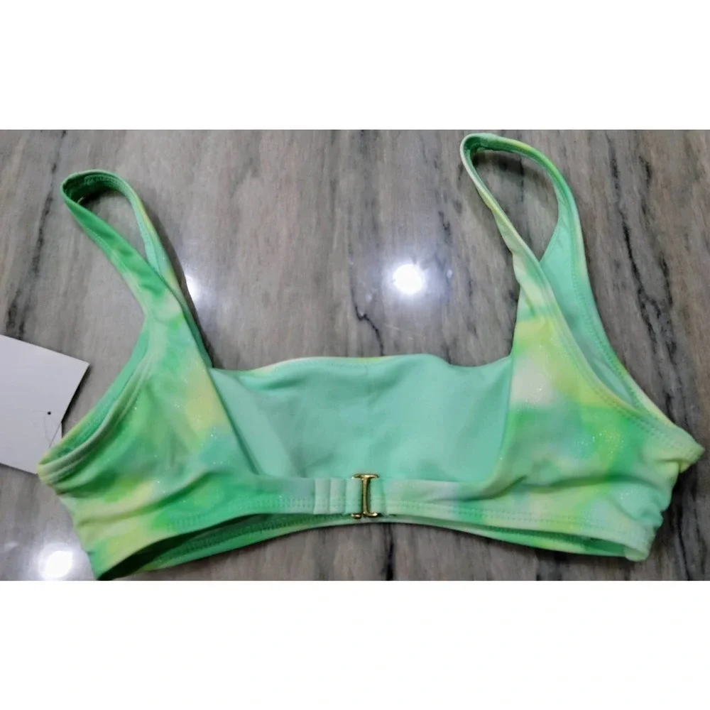 California Sunshine Tie Dye Bikini Top Small
